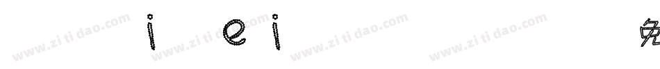 FZXiHei I-Z08T字体转换